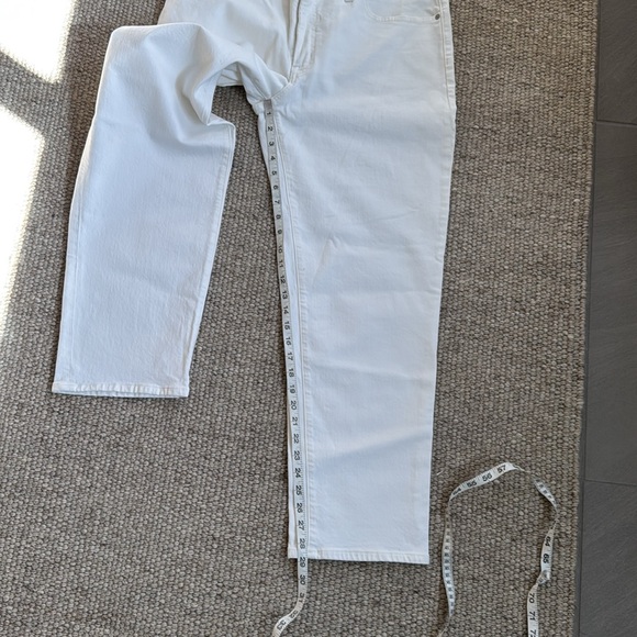 Madewell The Mid-Rise Perfect Vintage Straight Jean in Tile White NWT - Picture 11 of 13
